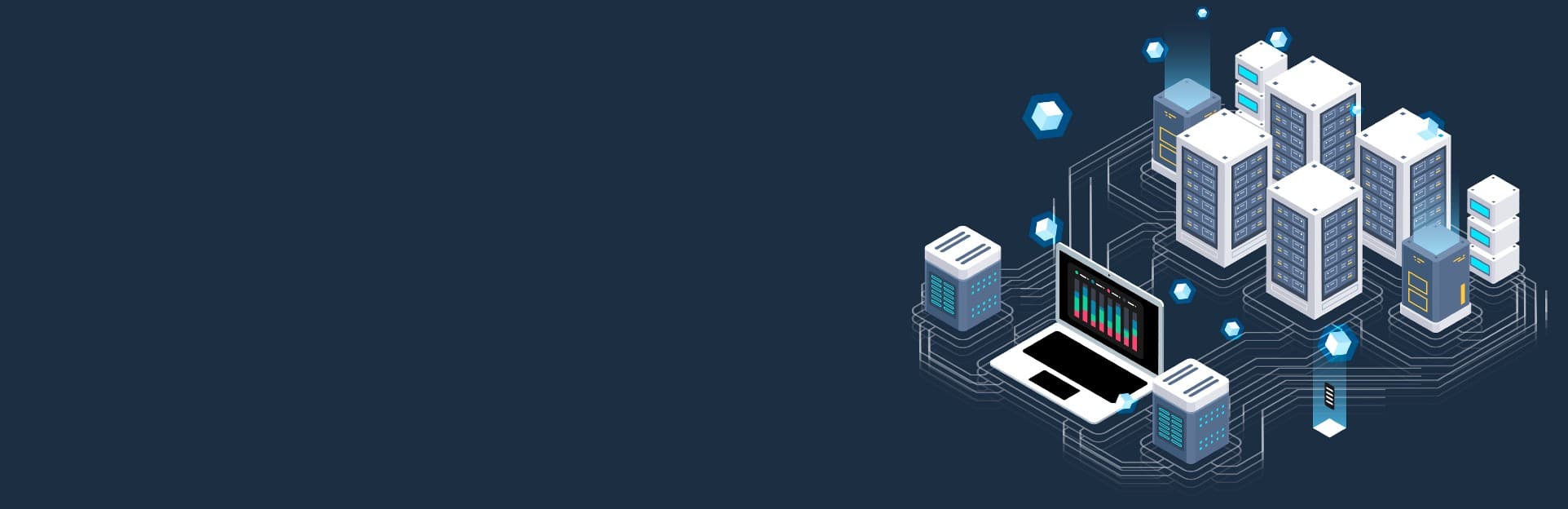 Data Center — Data center infrastructure for resilient, scalable operations.